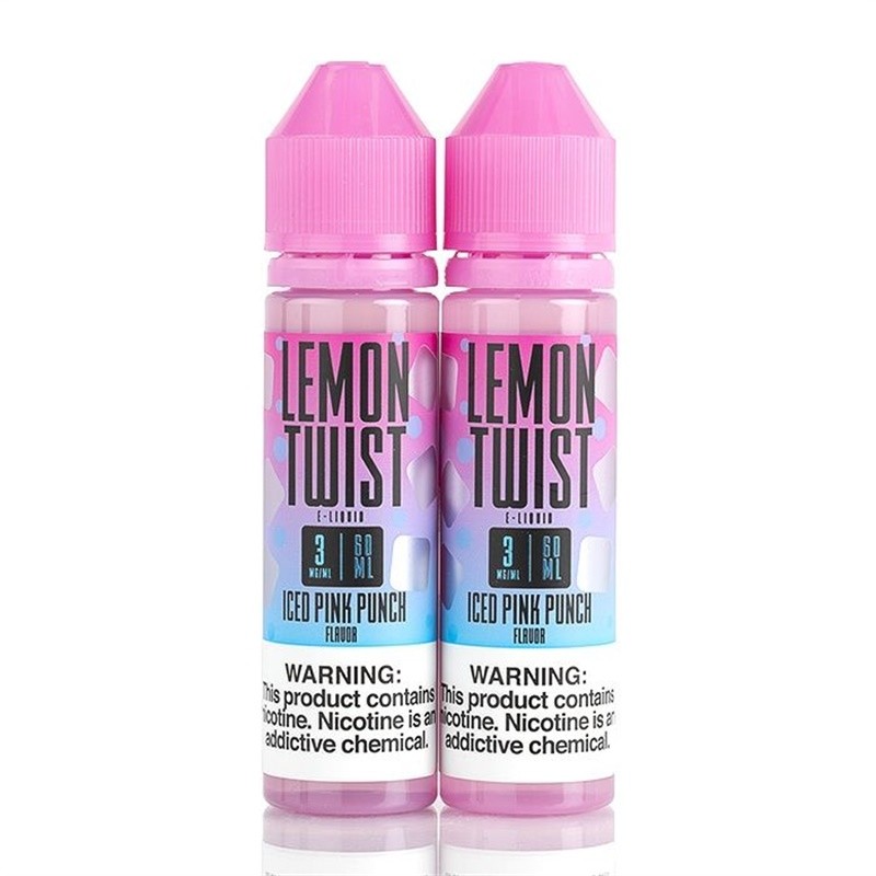 Lemon Twist Iced Pink Punch E-juice 120ml Bottle