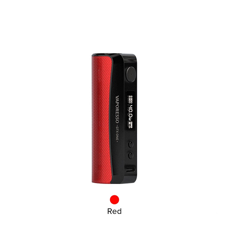 vaporesso gtx one 40w box mod red