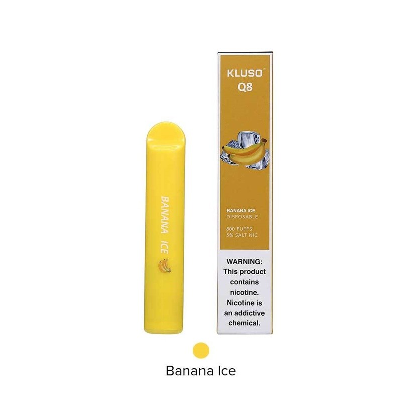 KLUSO Q8 Disposable Pod Kit 550mAh Banana Ice