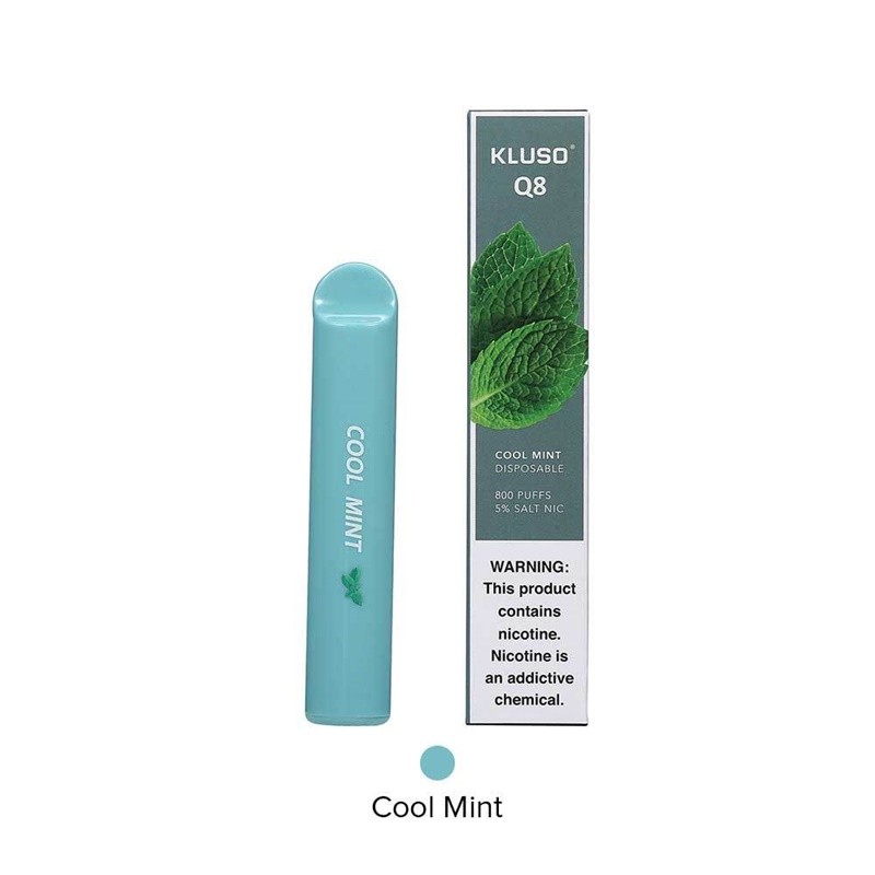 KLUSO Q8 Disposable Pod Kit 550mAh Cool Mint