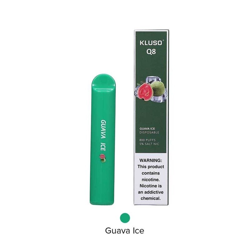 KLUSO Q8 Disposable Pod Kit 550mAh Guava Ice