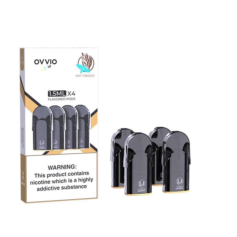 OVVIO X2 Replacement Pre-filled Pods 4pcs