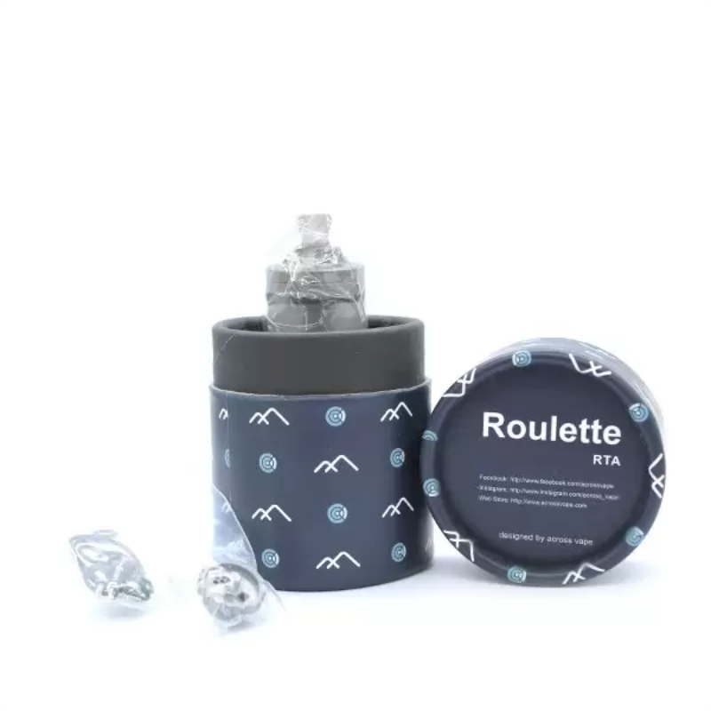 across vape roulette rta 22mm 3.5ml package box