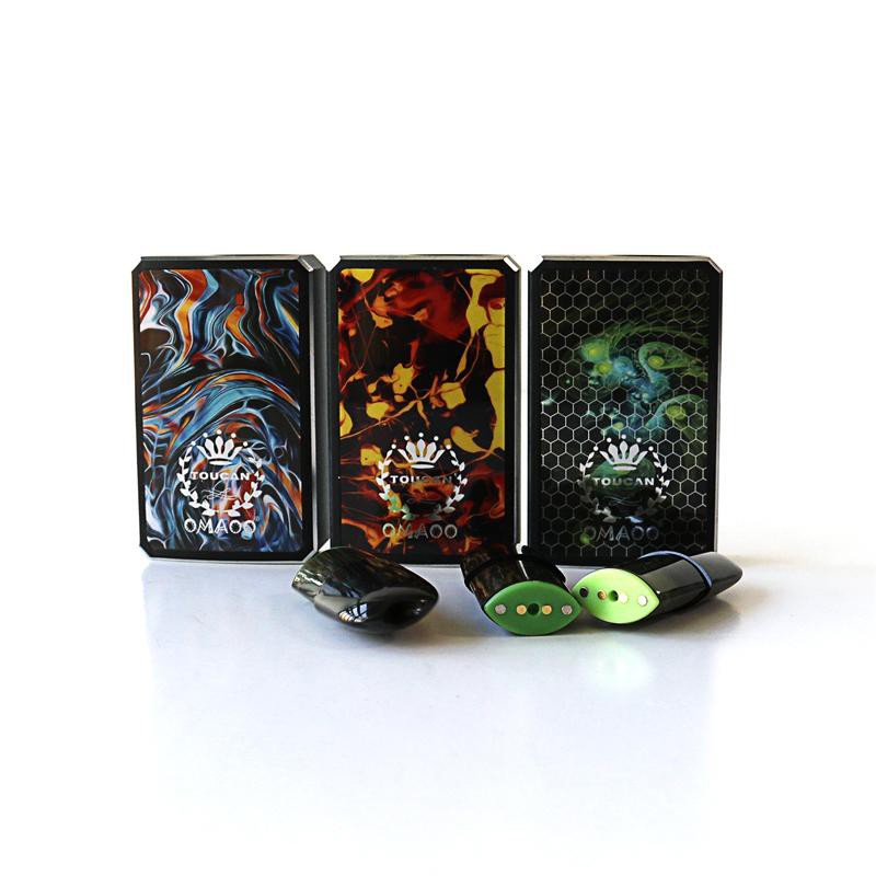 omaoo toucan pod system kit battery and pod