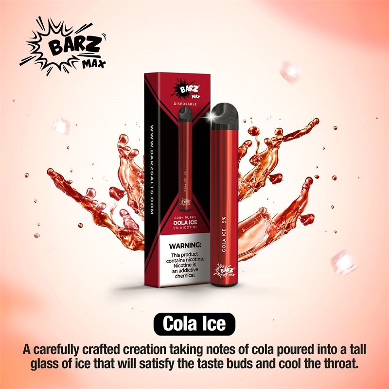 Barz Max Disposable Pod Device Cola Ice