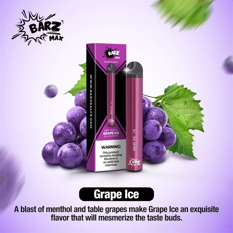 Barz Max Disposable Pod Device Grape Ice