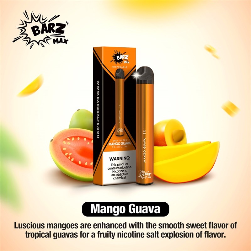 Barz Max Disposable Pod Device Mango Guava