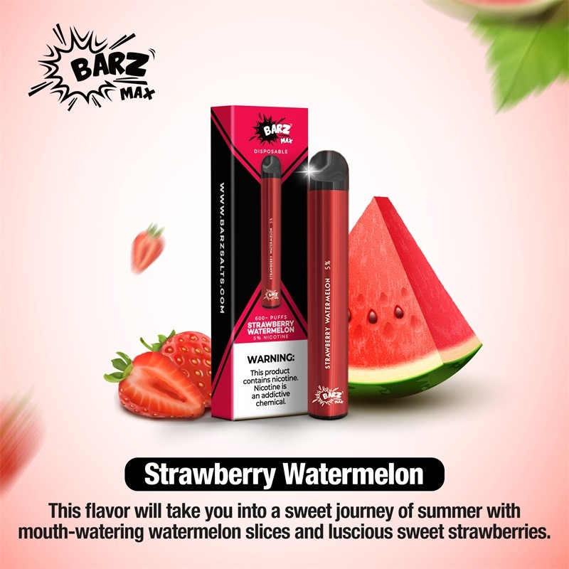 Barz Max Disposable Pod Device Strawberry Watermelon
