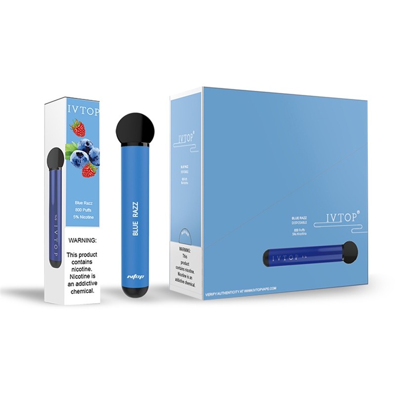IVTOP OT Disposable Pod Device Blue Razz Package