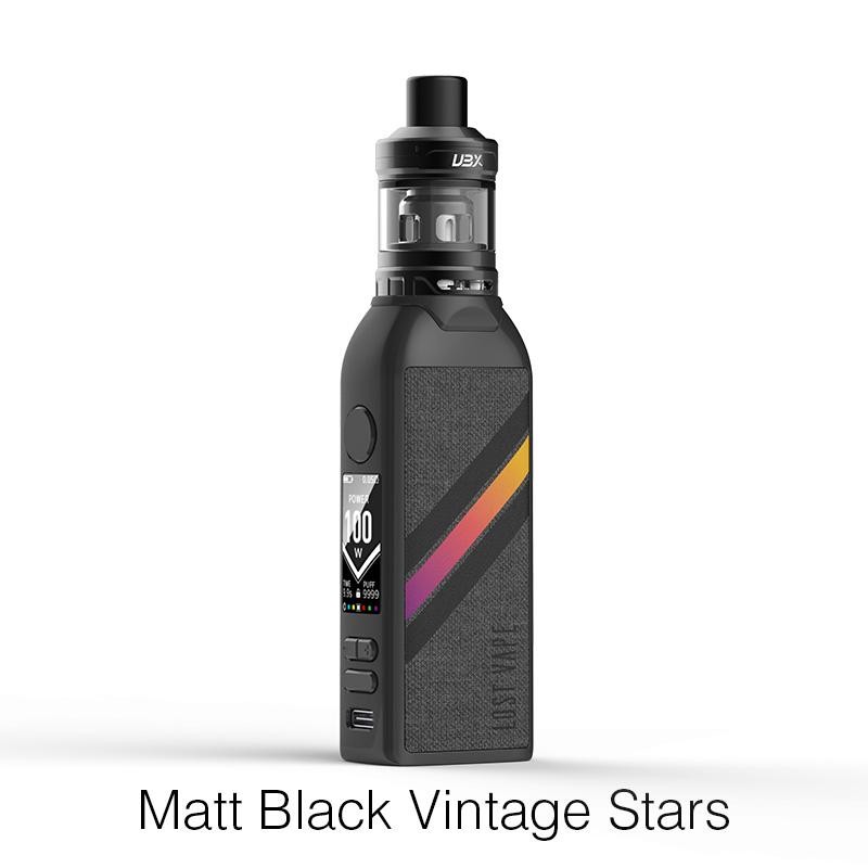 Lost Vape BTB 100W Starter Kit Matt Black Vintage Stars