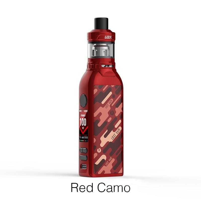Lost Vape BTB 100W Starter Kit Red Camo