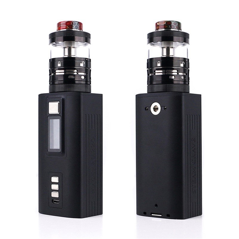 Steam Crave Ragnar and Hadron Premiunm Combo  Black-Limited Edition