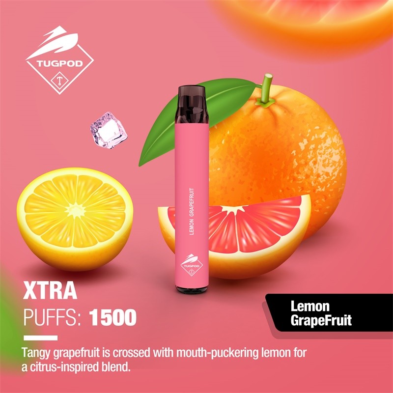 Tugpod XTRA Disposable Pod Device Lemon Grapefruit