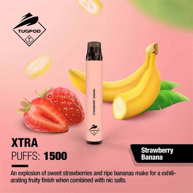Tugpod XTRA Disposable Pod Device Strawberry Banana