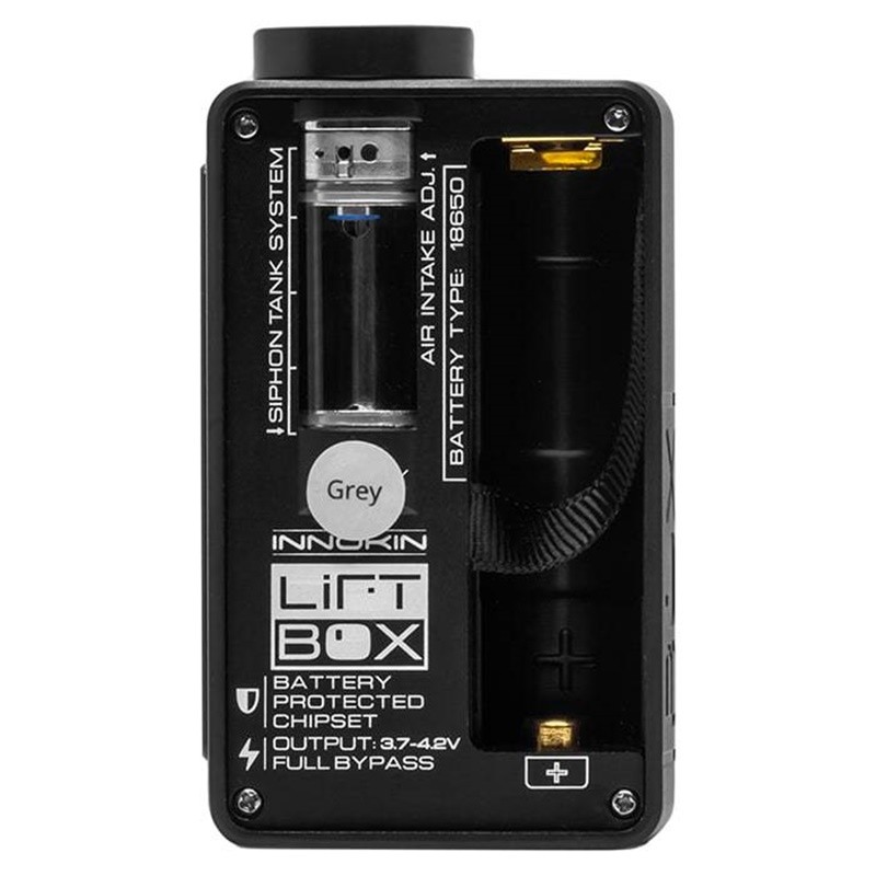 Innokin LiftBox Bastion Box Mod inside view