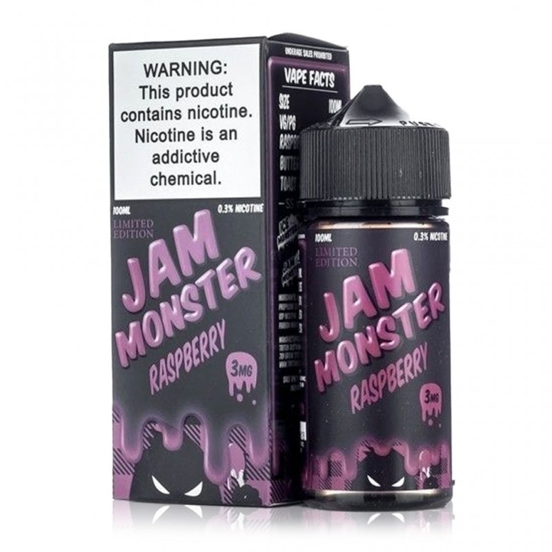 Jam Monster Raspberry Limited Edition E-Juice 100ml