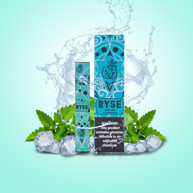 ryse bar disposable menthol