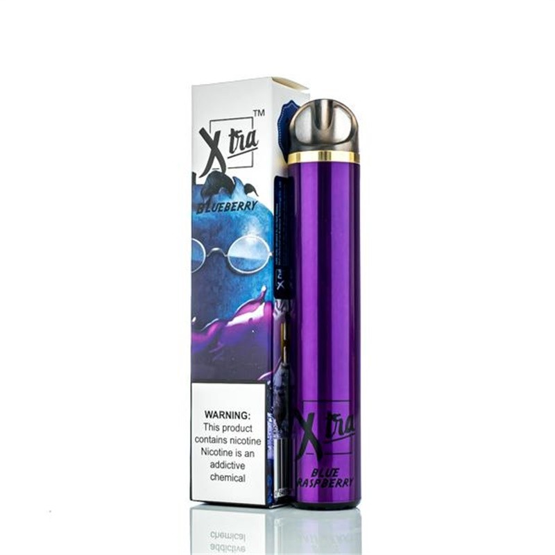 Xtra Disposable Vape Device Blue Raspberry