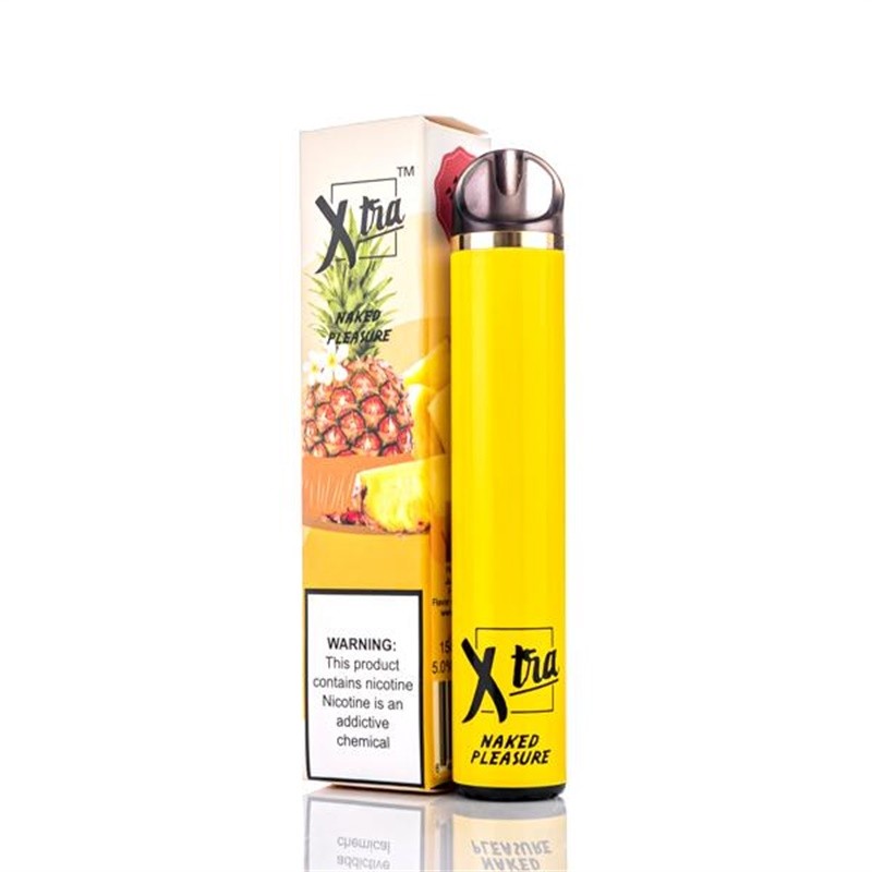 Xtra Disposable Vape Device Naked Pleasure (Pineapple)