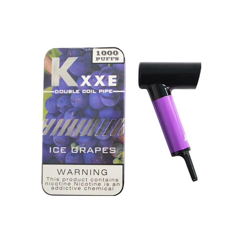 KXXE Disposable Vape Device Ice Grapes
