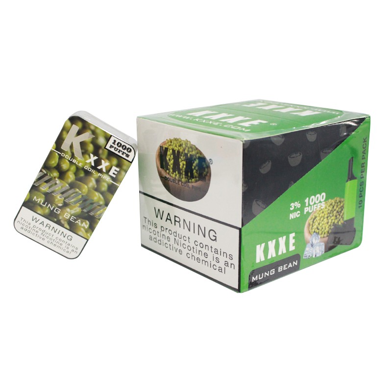 KXXE Disposable Vape Device Mung Bean Box