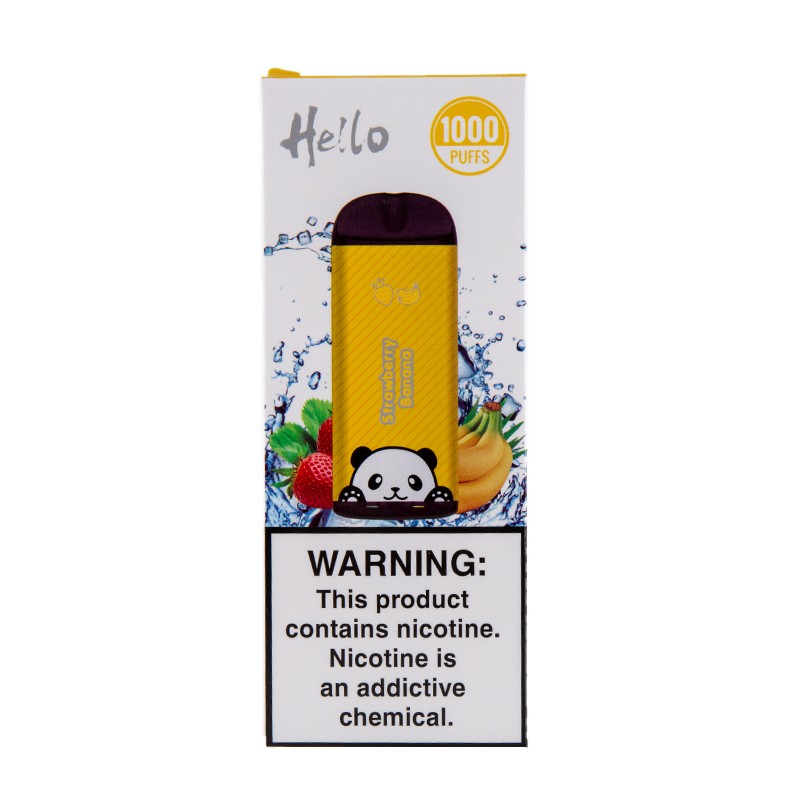 gtrs hello disposable strawberry banana box