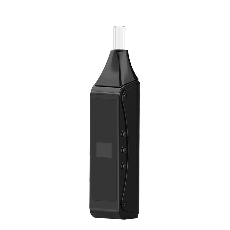 hugo vapor anix edge v2 dry herb vaporizer rubber black