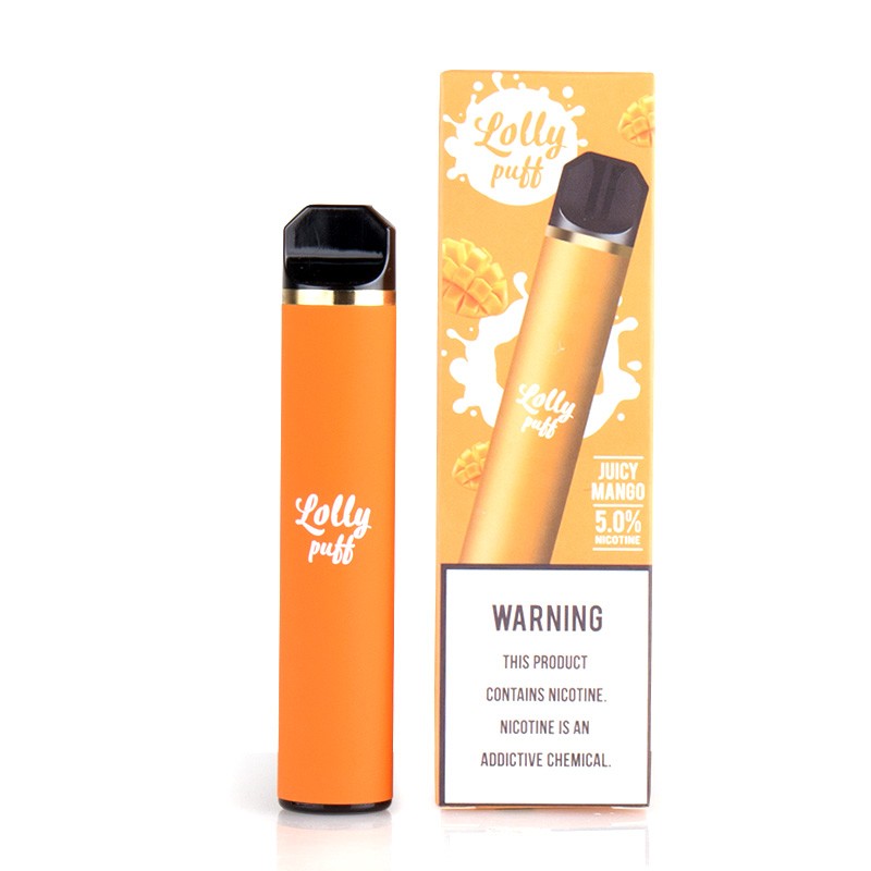 lolly puff disposable device and box