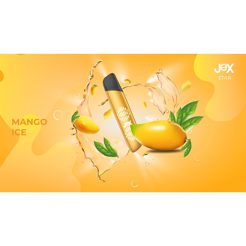 JeX Star Disposable Vape Device Mango Ice