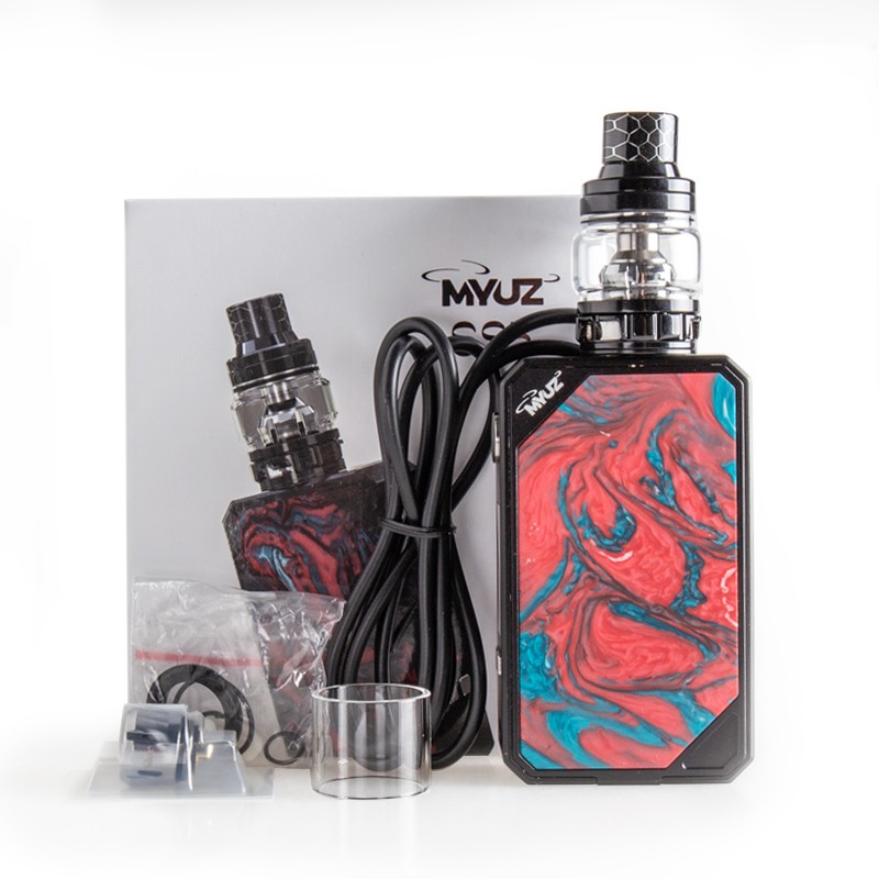 MyVapors Myuz SS5 Kit Package Contents
