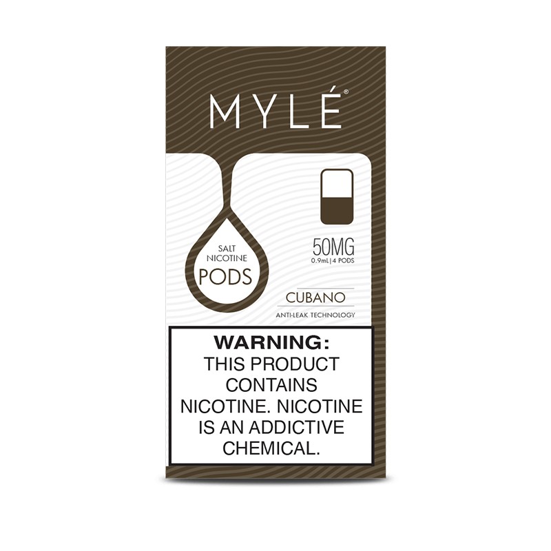 Mylé V4 Pods Cubano Box