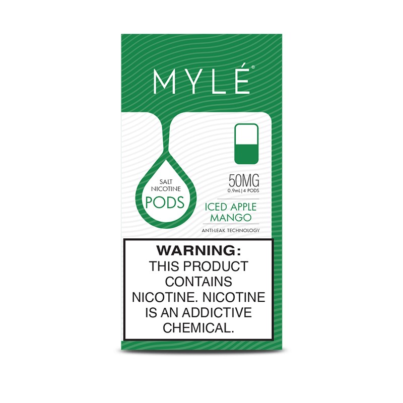 Mylé V4 Pods Iced Apple Mango Box