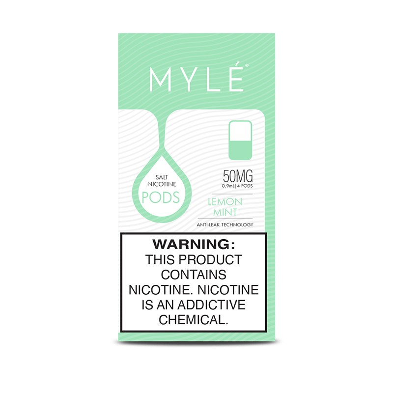 Mylé V4 Pods Lemon Mint Box