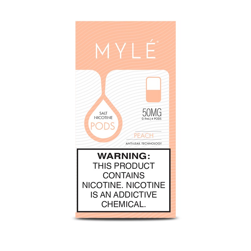 Mylé V4 Pods Peach Box