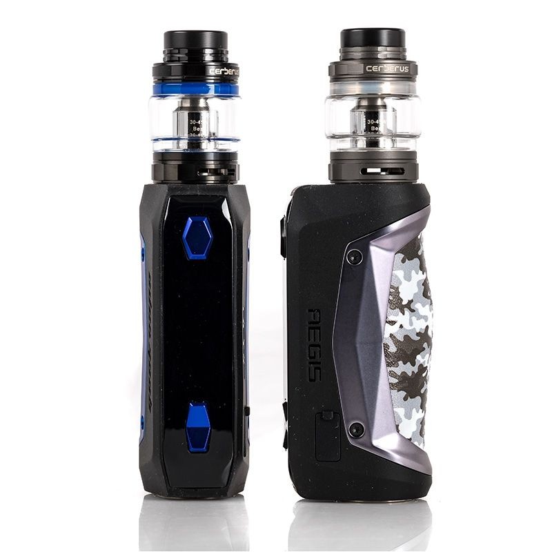 Geekvape Aegis Solo Kit 100W with Cerberus Tank side view 3