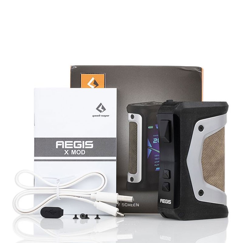 GeekVape Aegis X Mod 200W package content