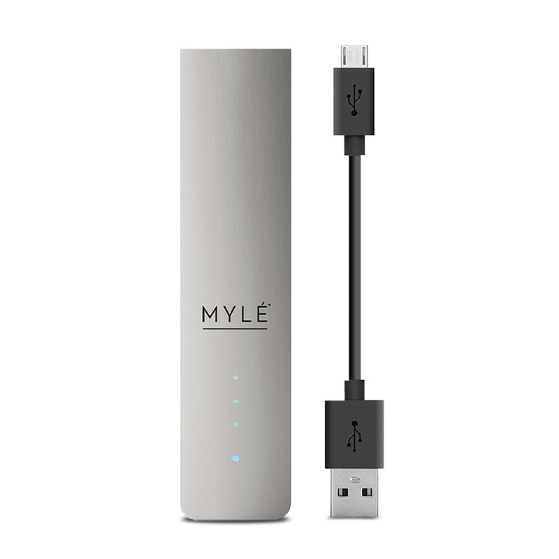 mylé v4 device battery classic silver