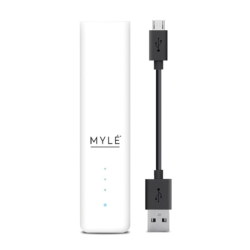 mylé v4 device battery elite white