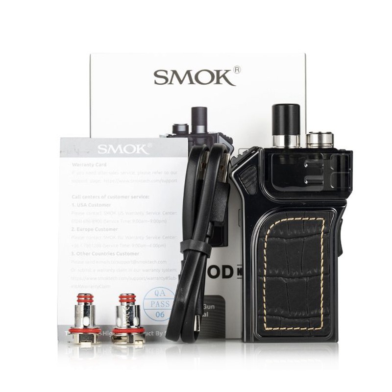 SMOK Mag Pod System Kit 40W 1300mAh package content