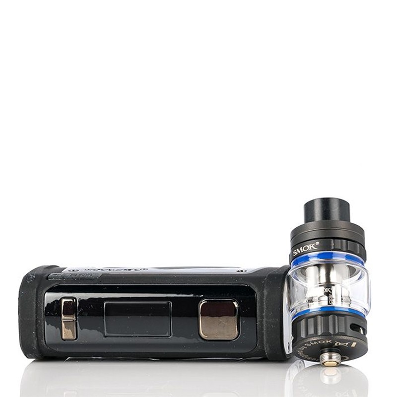 smok scar-18 230w starter kit flat front and tank removed