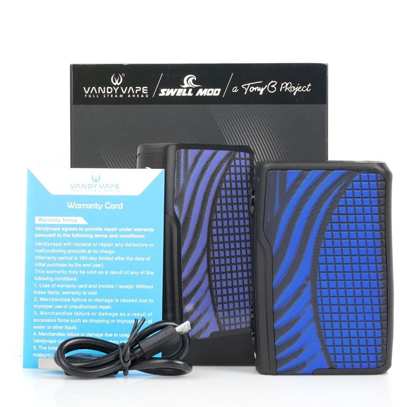 Vandy Vape Swell Box Mod 188W Packing