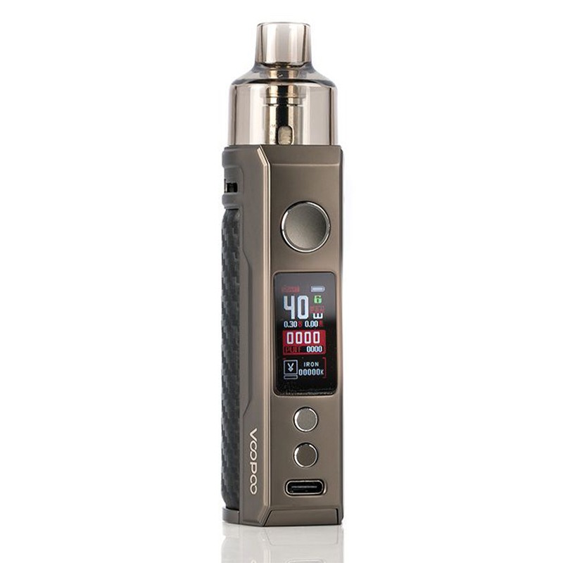 voopoo drag s 60w pod mod kit front view
