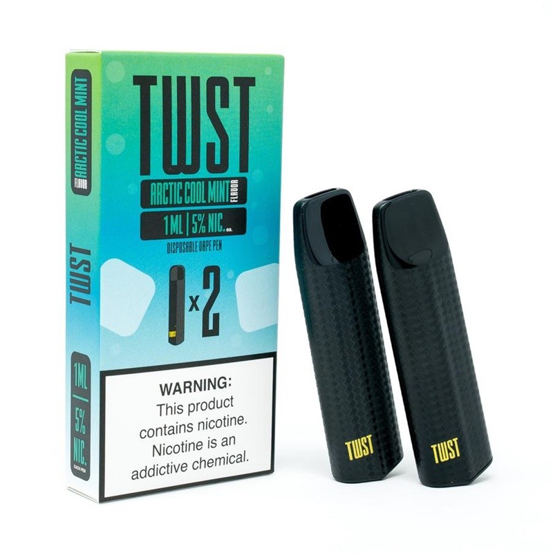Twst E-liquids Disposable Vape Pen Arctic Cool Mint