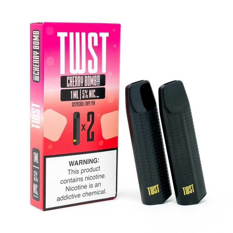 Twst E-liquids Disposable Vape Pen Cherry Bomb