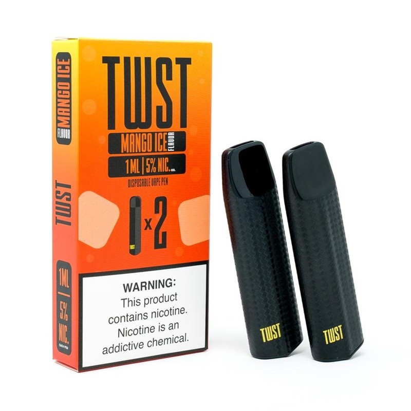 Twst E-liquids Disposable Vape Pen Mango Ice