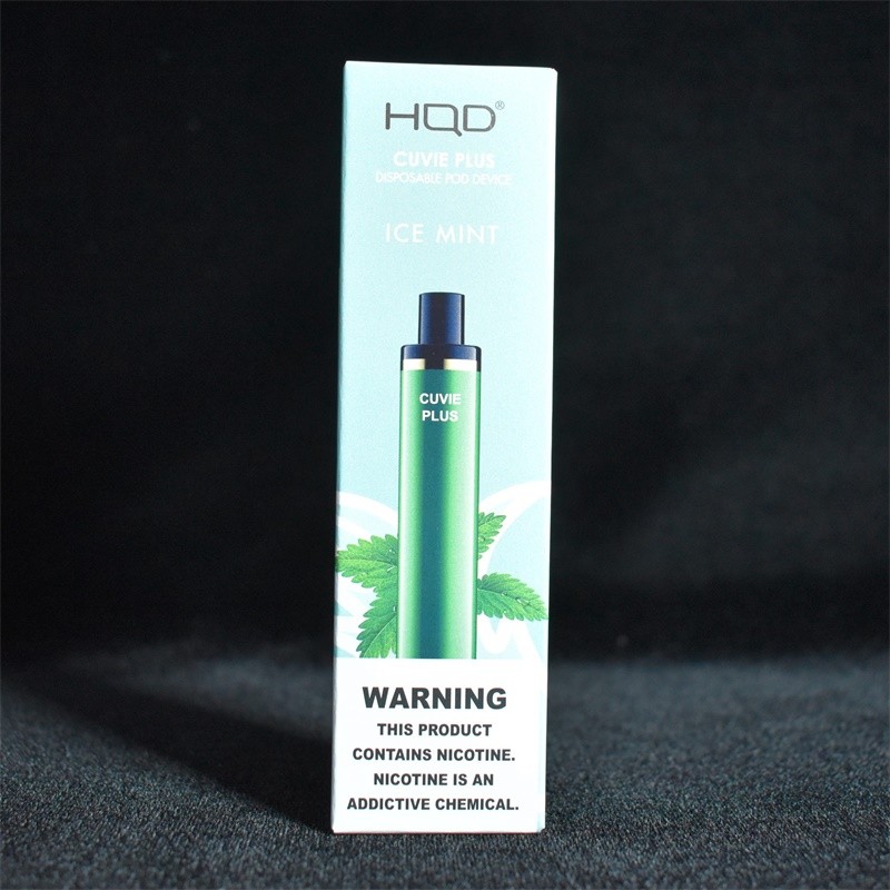 hqd cuvie plus disposable pod device ice mint