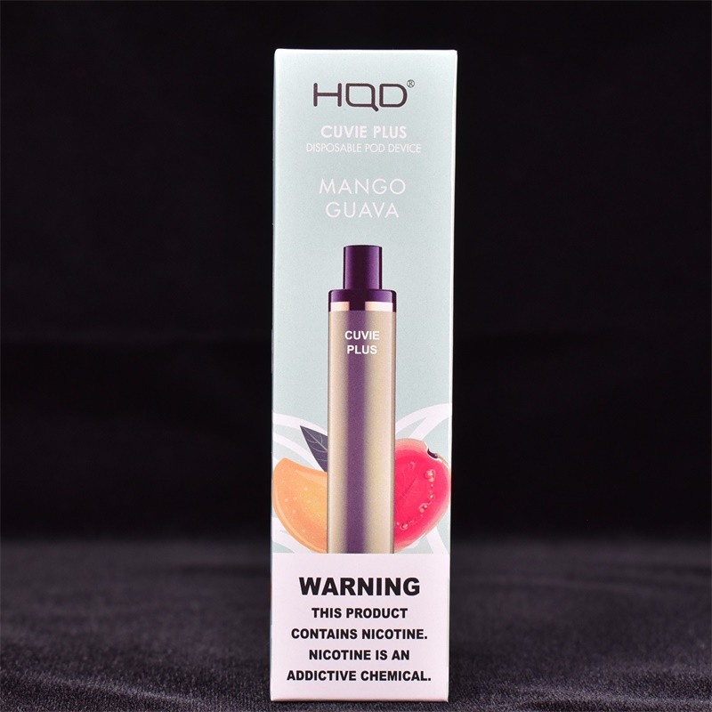 hqd cuvie plus disposable pod device mango guava