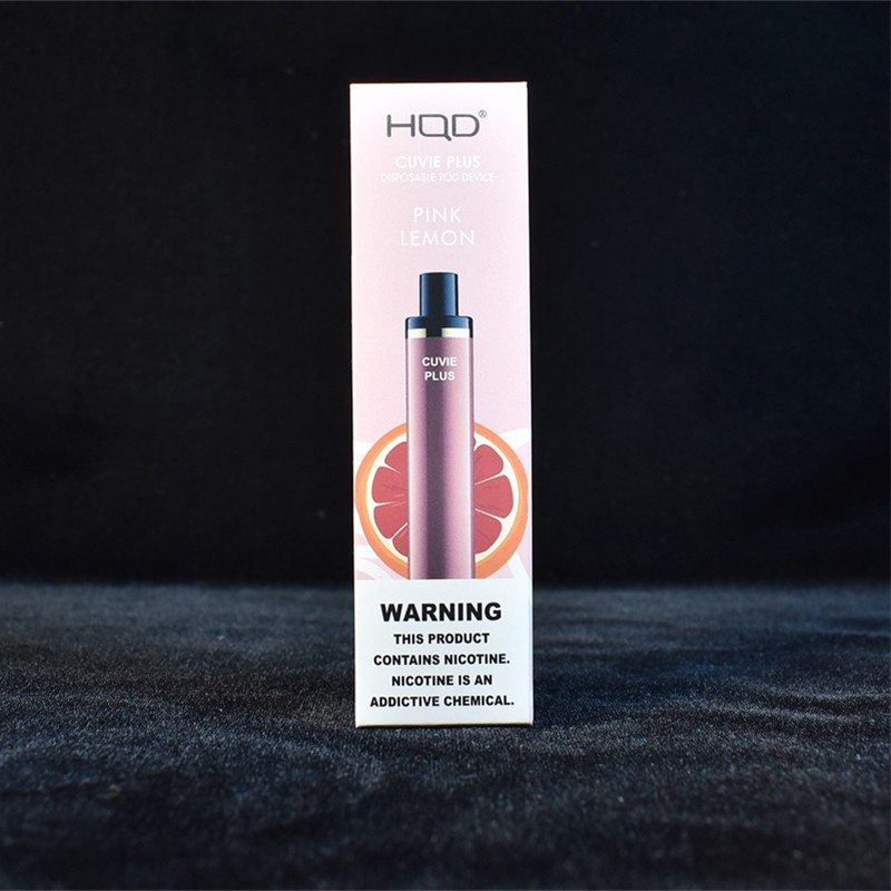 hqd cuvie plus disposable pod device pink lemon