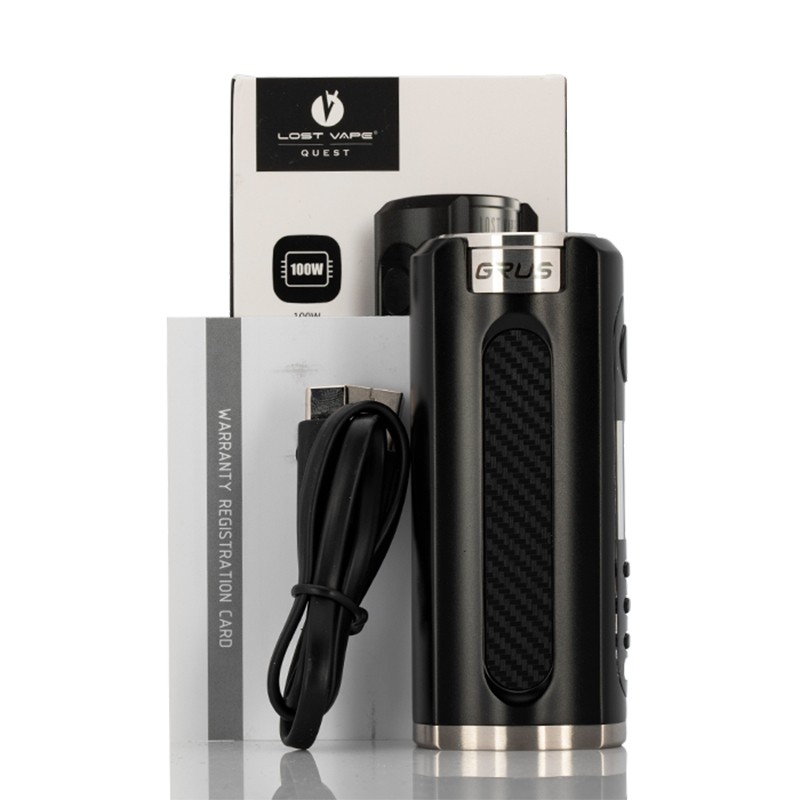 lost vape grus mod - packaging