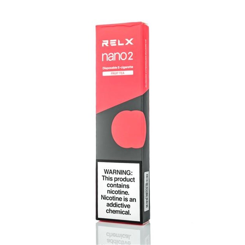 relx nano 2 disposable pod device fruit tea-30mg